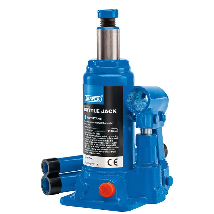 Draper 13064 Hydraulic Bottle Jack (2 Tonne)
