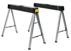 Stanley Fold Up Sawhorse Pair
