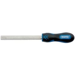 Draper 49421 140mm Soft Grip Half Round Tiling File