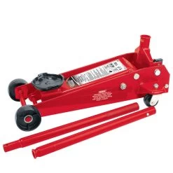 Draper 60977 3 Tonne Red Heavy Duty Garage Trolley Jack