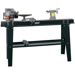 Draper 60990 Variable Speed Wood Lathe With Digital Display (750W)