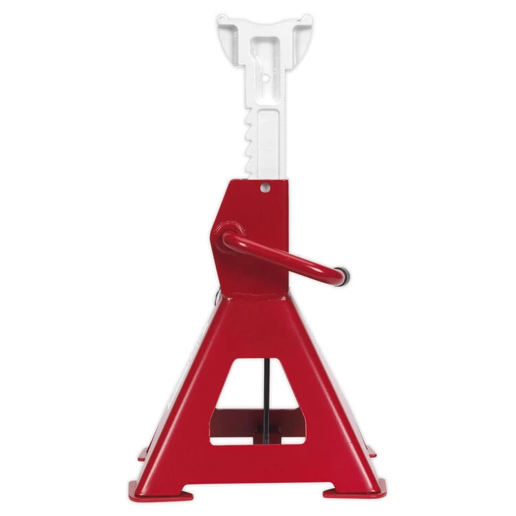 Sealey AAS3000 Axle Stands (Pair) 3tonne Capacity Per Stand Auto Rise Ratchet - Image 3