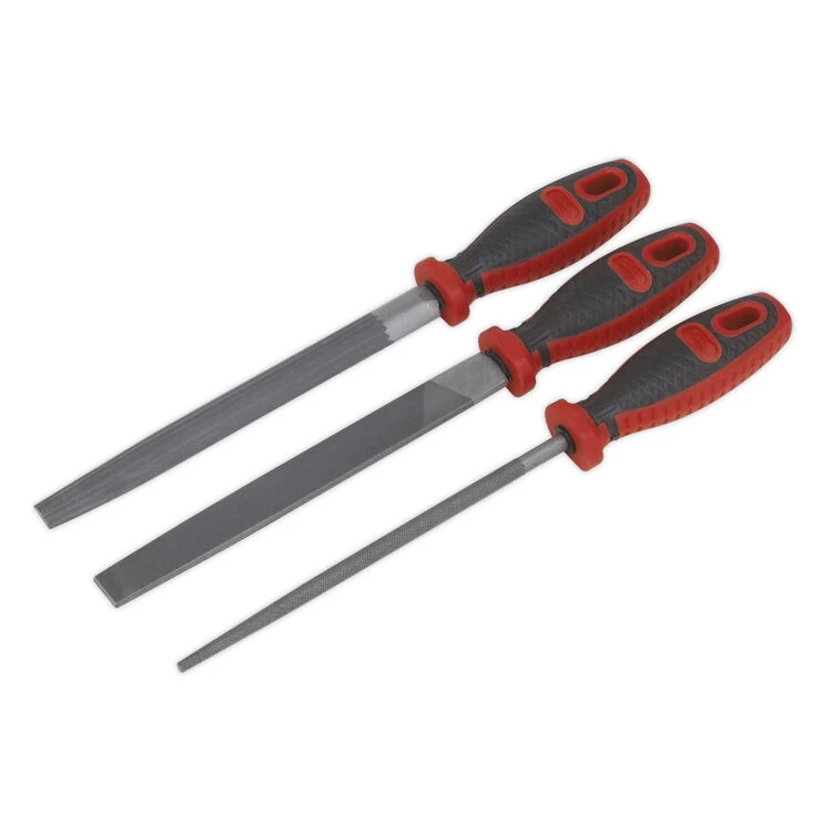 Sealey AK572 Engineer's File Set 3pc 200mm