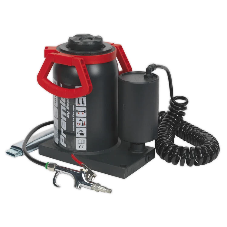 Sealey AM30 Bottle Jack 30tonne Manual/Air Hydraulic - Image 2