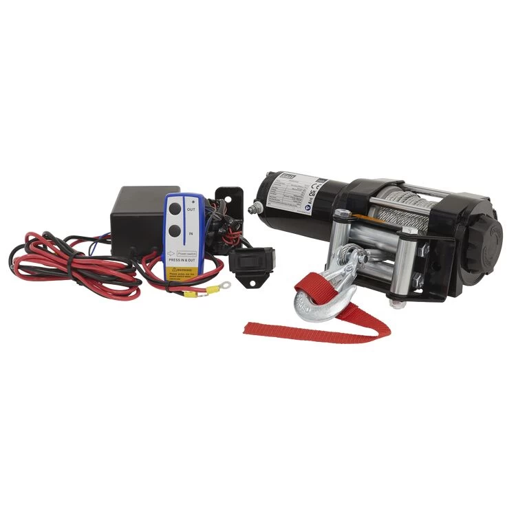 Sealey ATV1000W ATV Winch 1000kg Line Pull 12V - Image 3