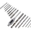 BlueSpot Tools Drill & Tap Set, 15 Piece
