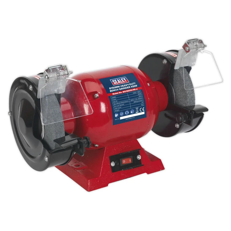 Sealey BG150XD/99 Bench Grinder ∅150mm 450W/230V Heavy-Duty