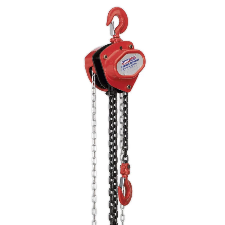 Sealey CB2000 Chain Block 2tonne 3m