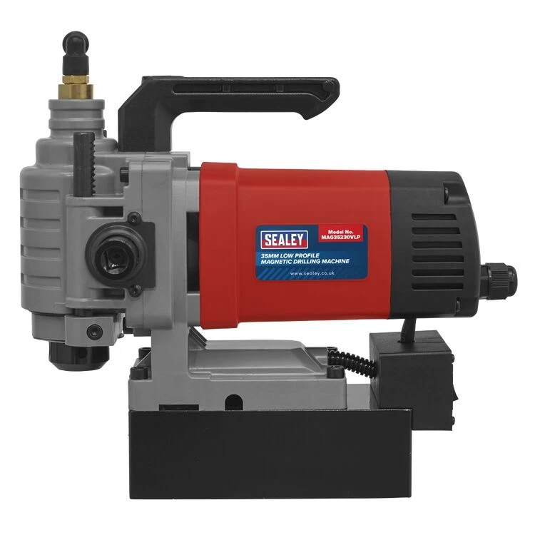 Sealey MAG35230VLP Low Profile Magnetic Drilling Machine 35mm 230V - Image 2