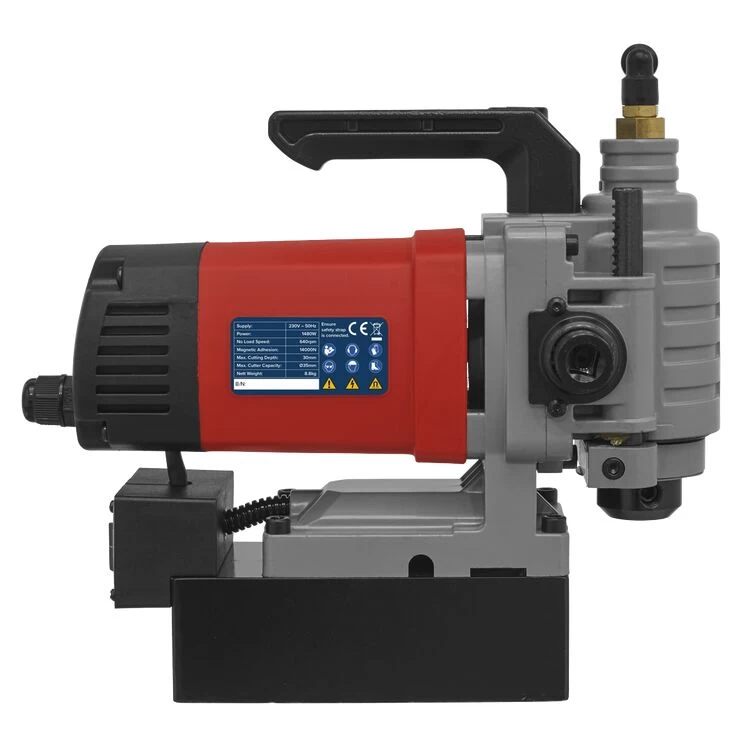 Sealey MAG35230VLP Low Profile Magnetic Drilling Machine 35mm 230V - Image 3