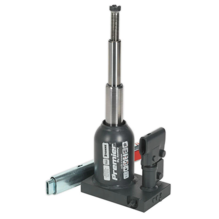 Sealey PTBJ2 Premier Telescopic Bottle Jack 2tonne - Image 2