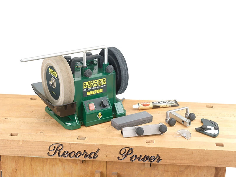 Record Power WG200 200mm (8in) Whetstone Grinder 160W 240V - Image 4