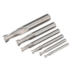 Sealey SM2503EMSET HSS End Mill Set MT2 ∅3-10mm