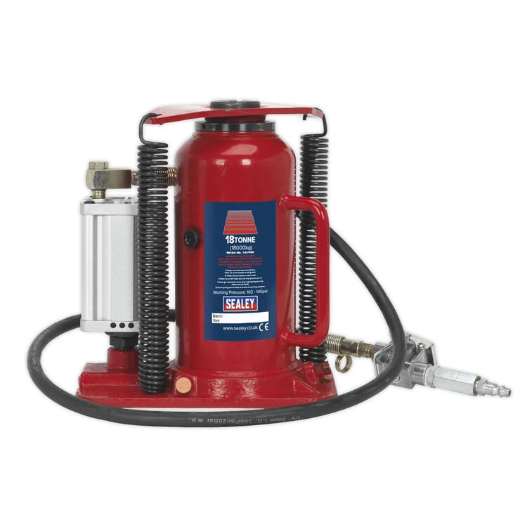 Sealey YAJ18S Air Operated Bottle Jack 18tonne - Image 2